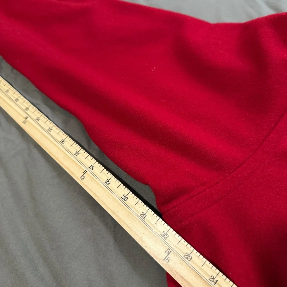 Vintage 90's Polo 100% Wool Red Ralph Lauren Rupert Shirt Jacket Men's Large
